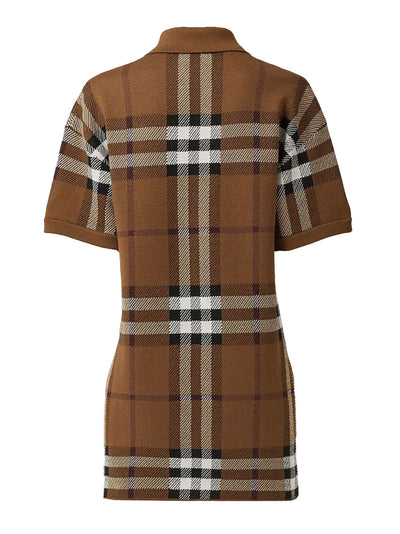 BURBERRY DRESS WITH COLLAR