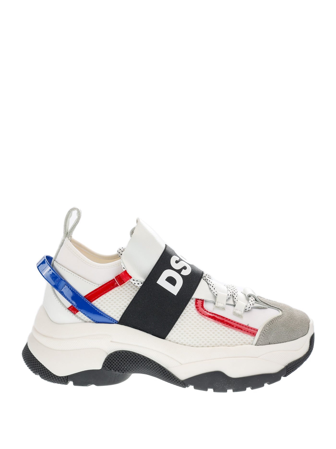 DSQUARED2 KIDS LEATHER SNEAKERS