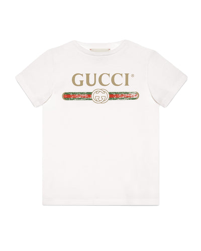 GUCCI KIDS T-SHIRT LOGO