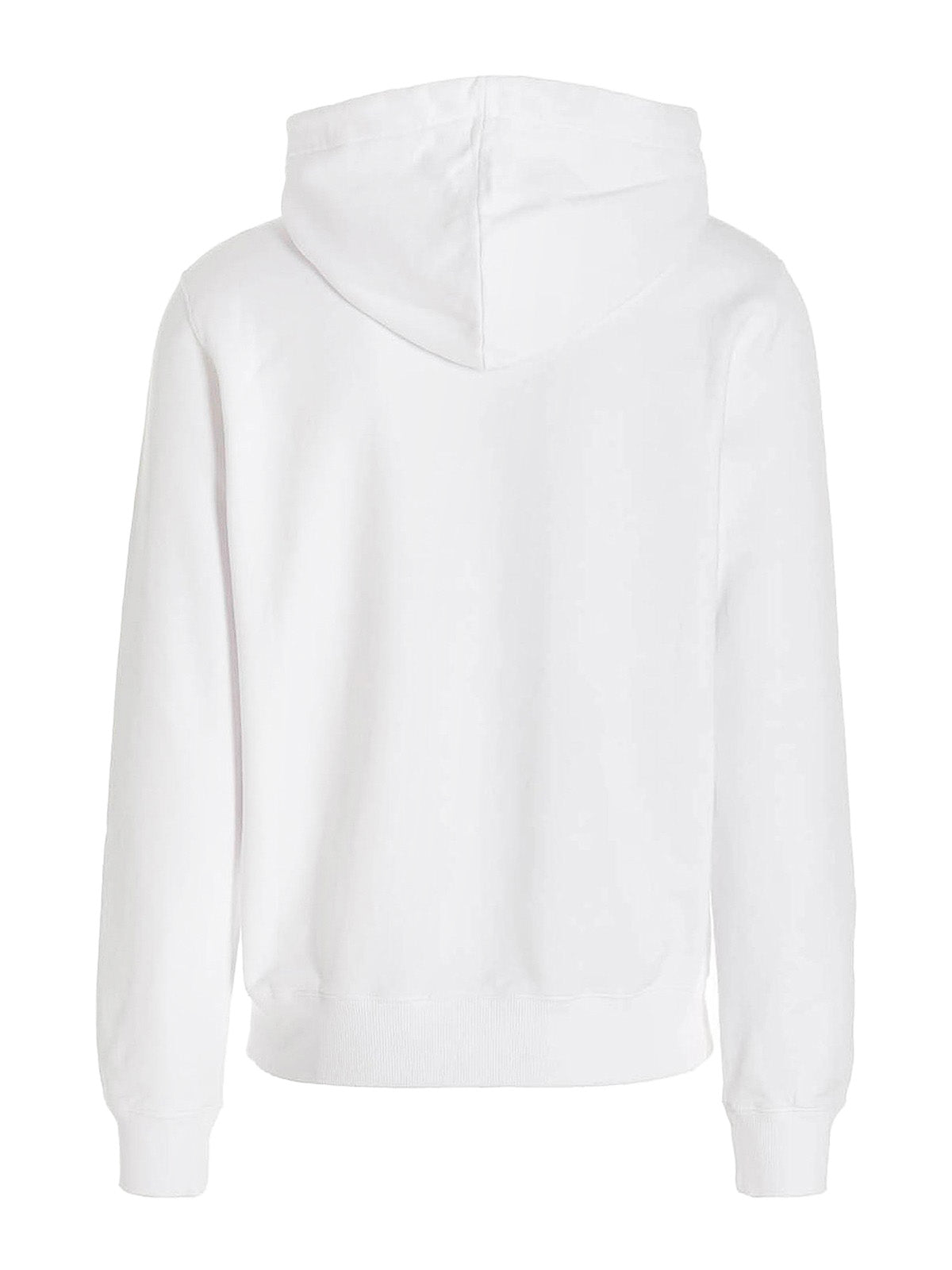 LANVIN WHITE HOODED SWEATSHIRT