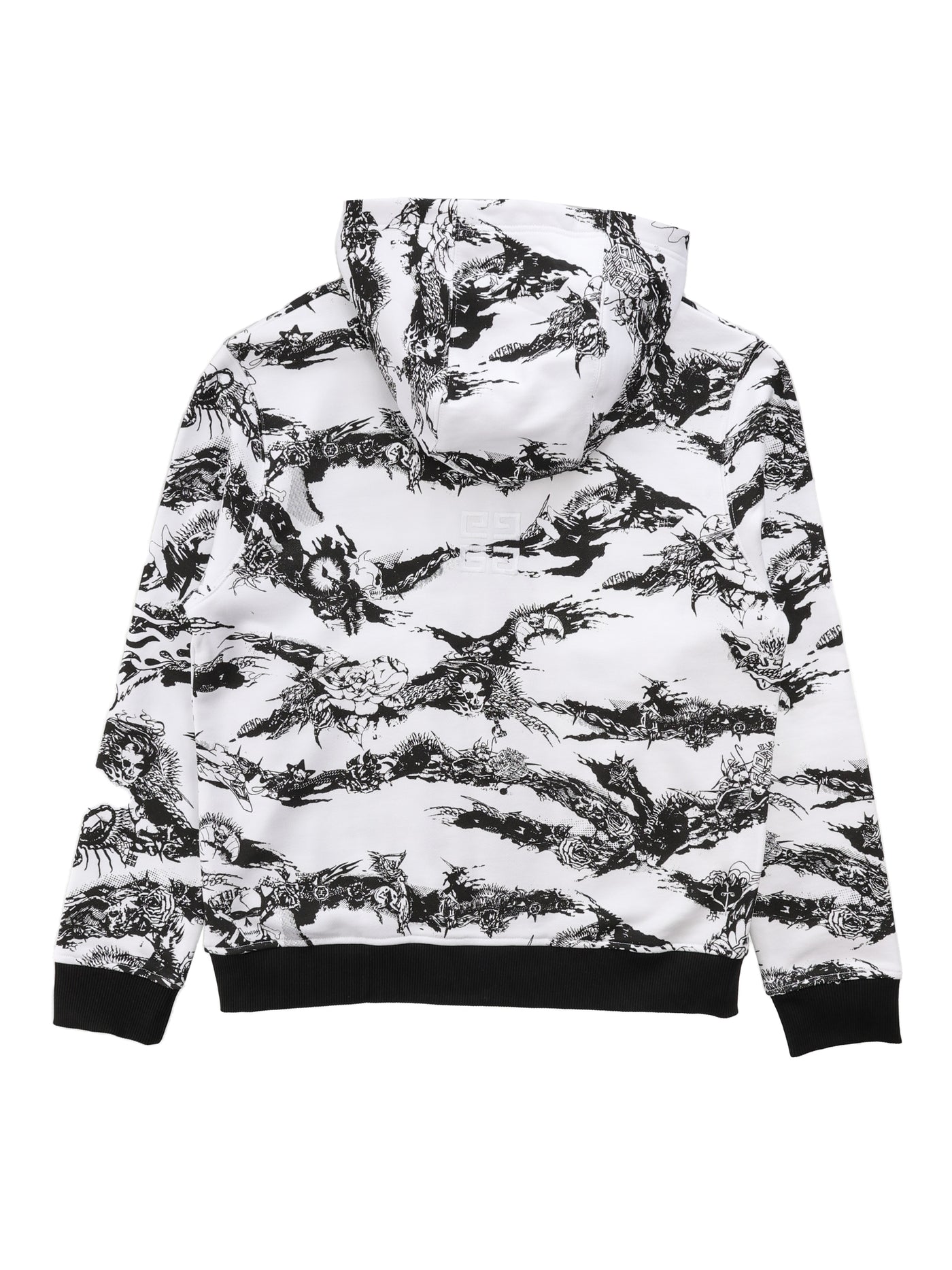 GIVENCHY KIDS SWEATSHIRT WITH ZIP & HOOD