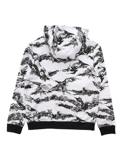 GIVENCHY KIDS SWEATSHIRT WITH ZIP & HOOD