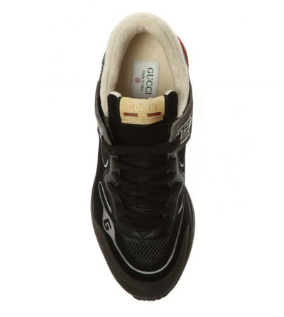 GUCCI ULTRAPACE BLACK SNEAKERS