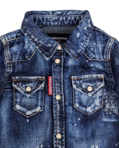 DSQUARED2 KIDS DENIM SHIRT