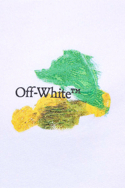 OFF WHITE WHITE SWEATSHIRT