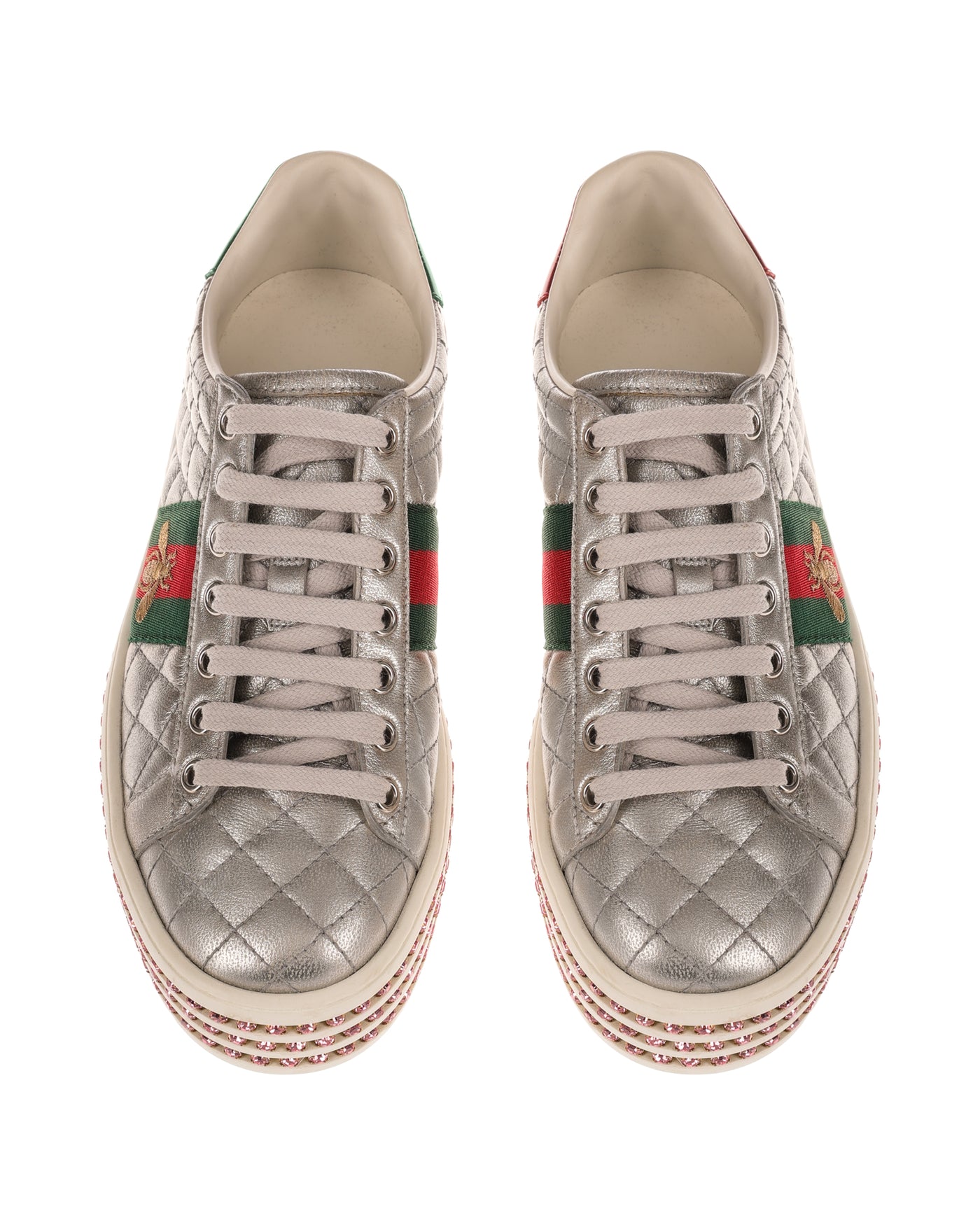 GUCCI LEATHER SNEAKERS