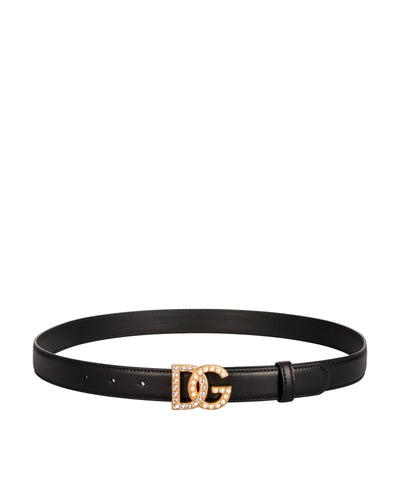 DOLCE & GABBANA LEATHER BELT