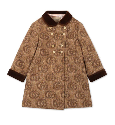 GUCCI KIDS BABY GG COAT