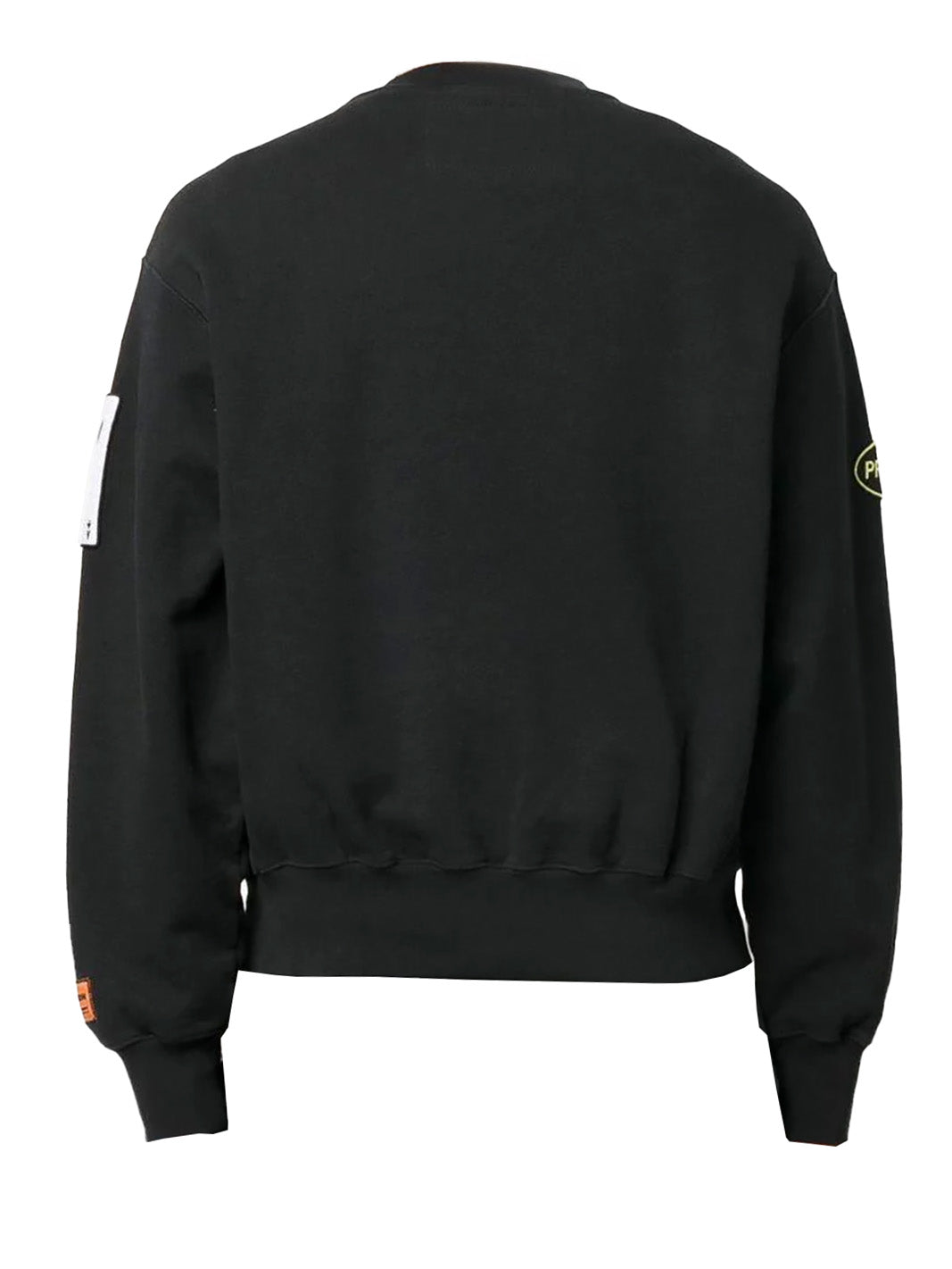 HERON PRESTON BLACK SWEATSHIRT 