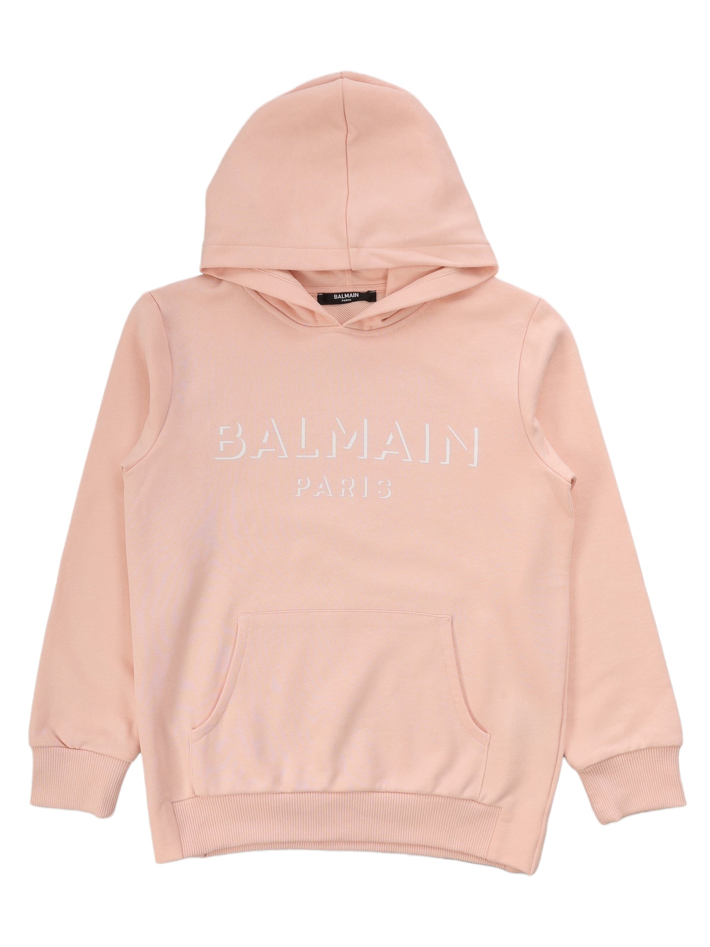 BALMAIN KIDS SWEATSHIRT WITH HOOD