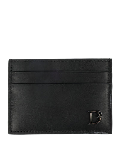 DSQUARED2 BLACK CARD HOLDER WALLET 