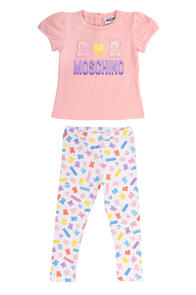 MOSCHINO KIDS SPORTS OUTFIT