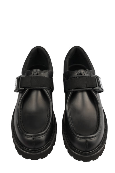 VALENTINO GARAVANI LEATHER LACE UP SHOES