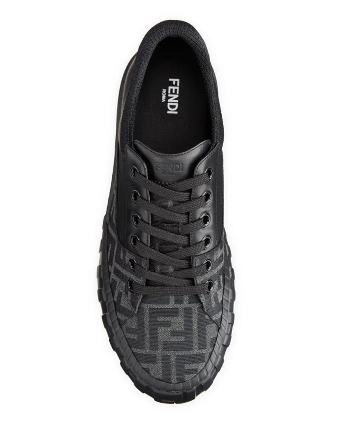 FENDI FF FORCE LACE-UP SNEAKERS