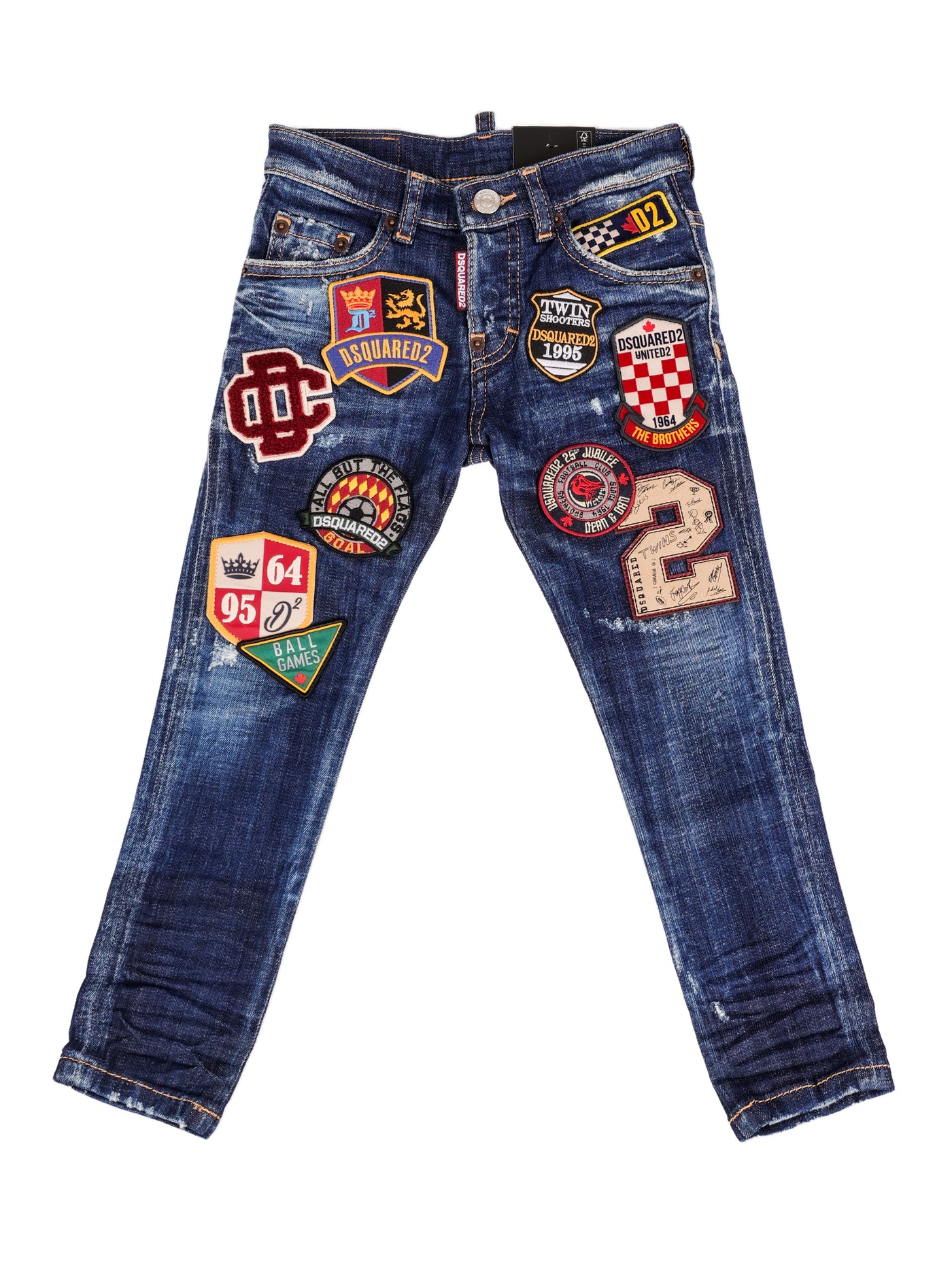 DSQUARED2 KIDS DENIM TROUSERS