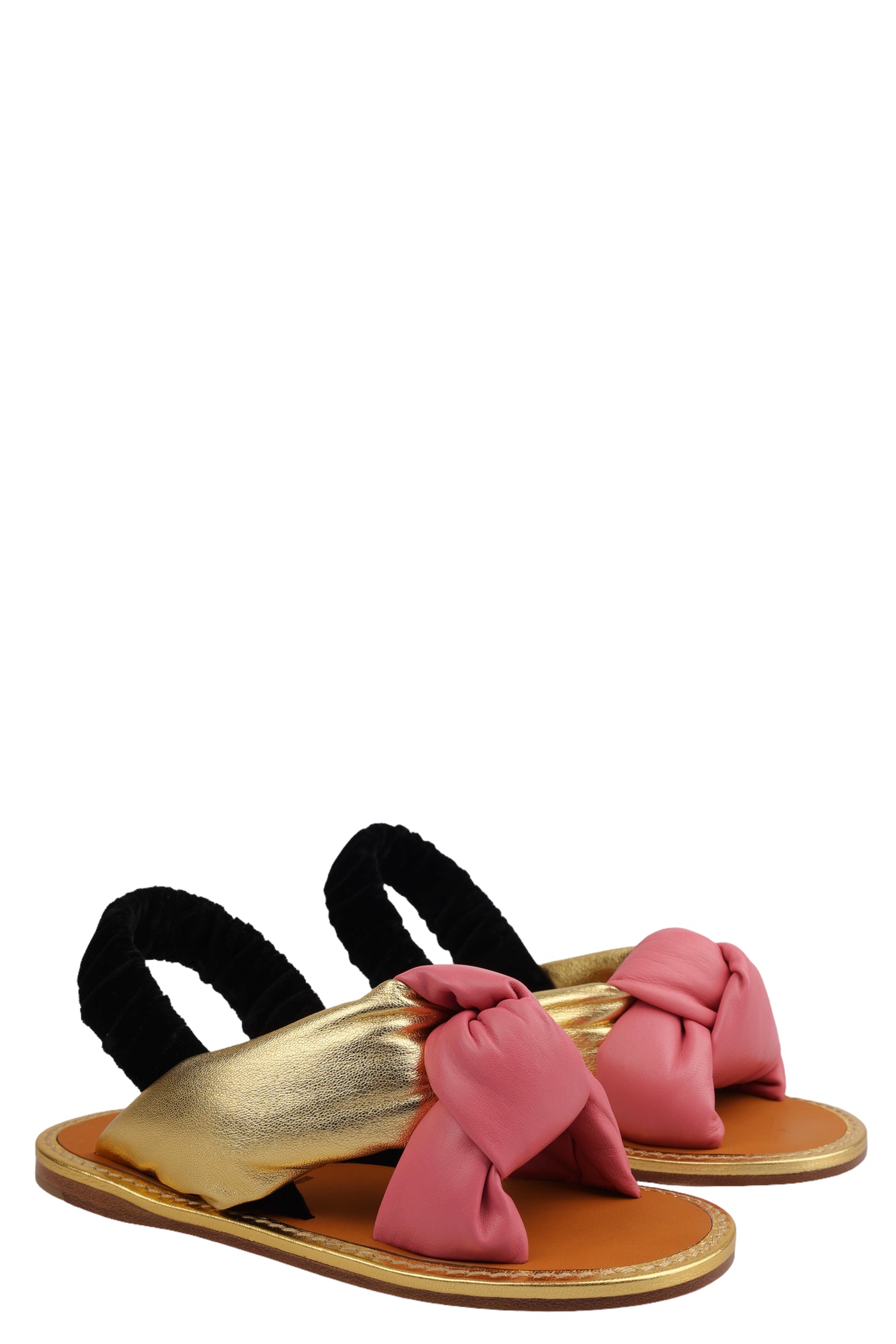 MIU MIU TRICOLOR SANDALS