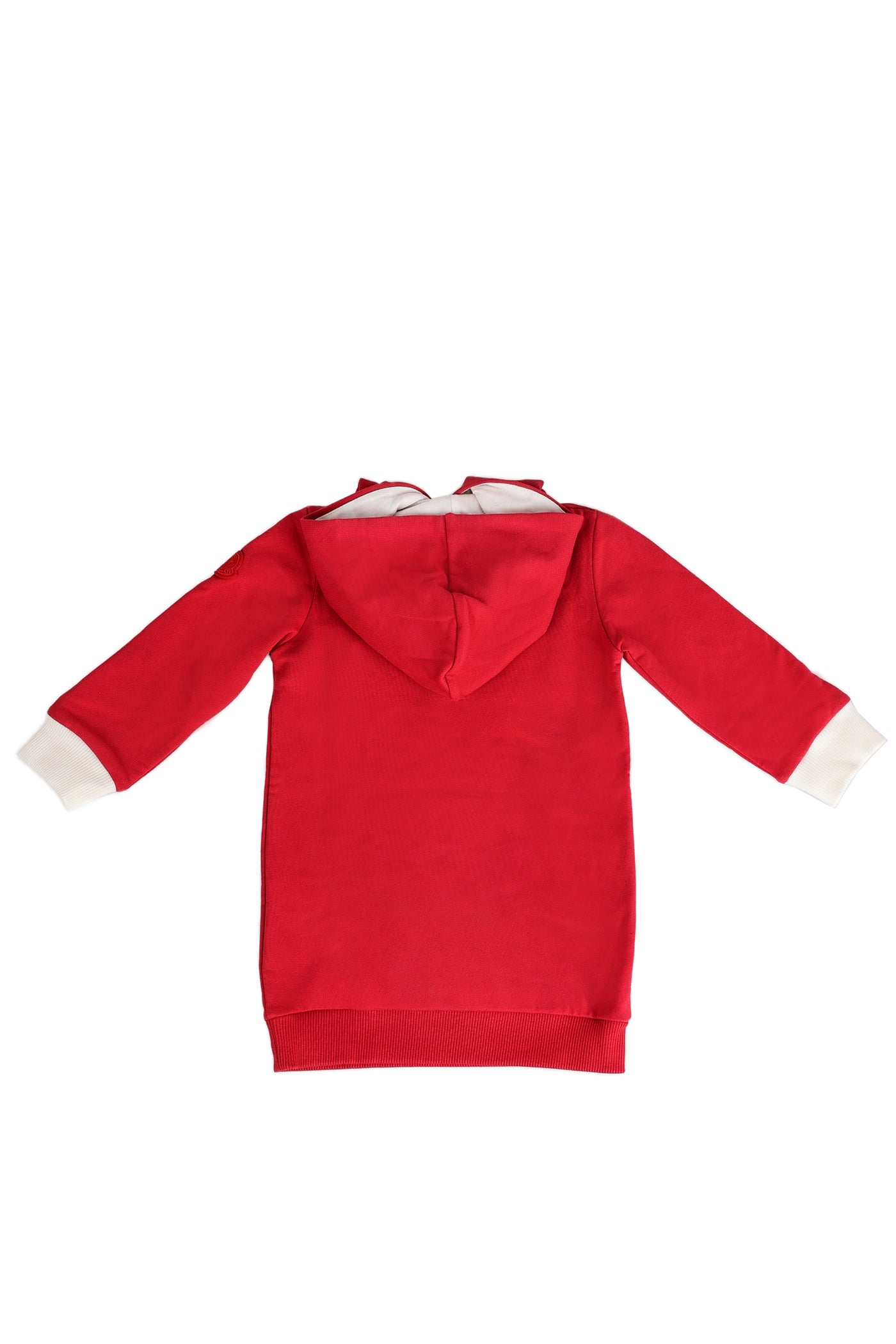 MONCLER KIDS GIRL DRESS WITH HOOD