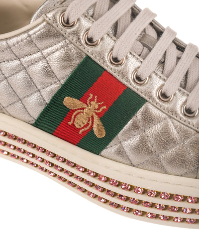 GUCCI LEATHER SNEAKERS