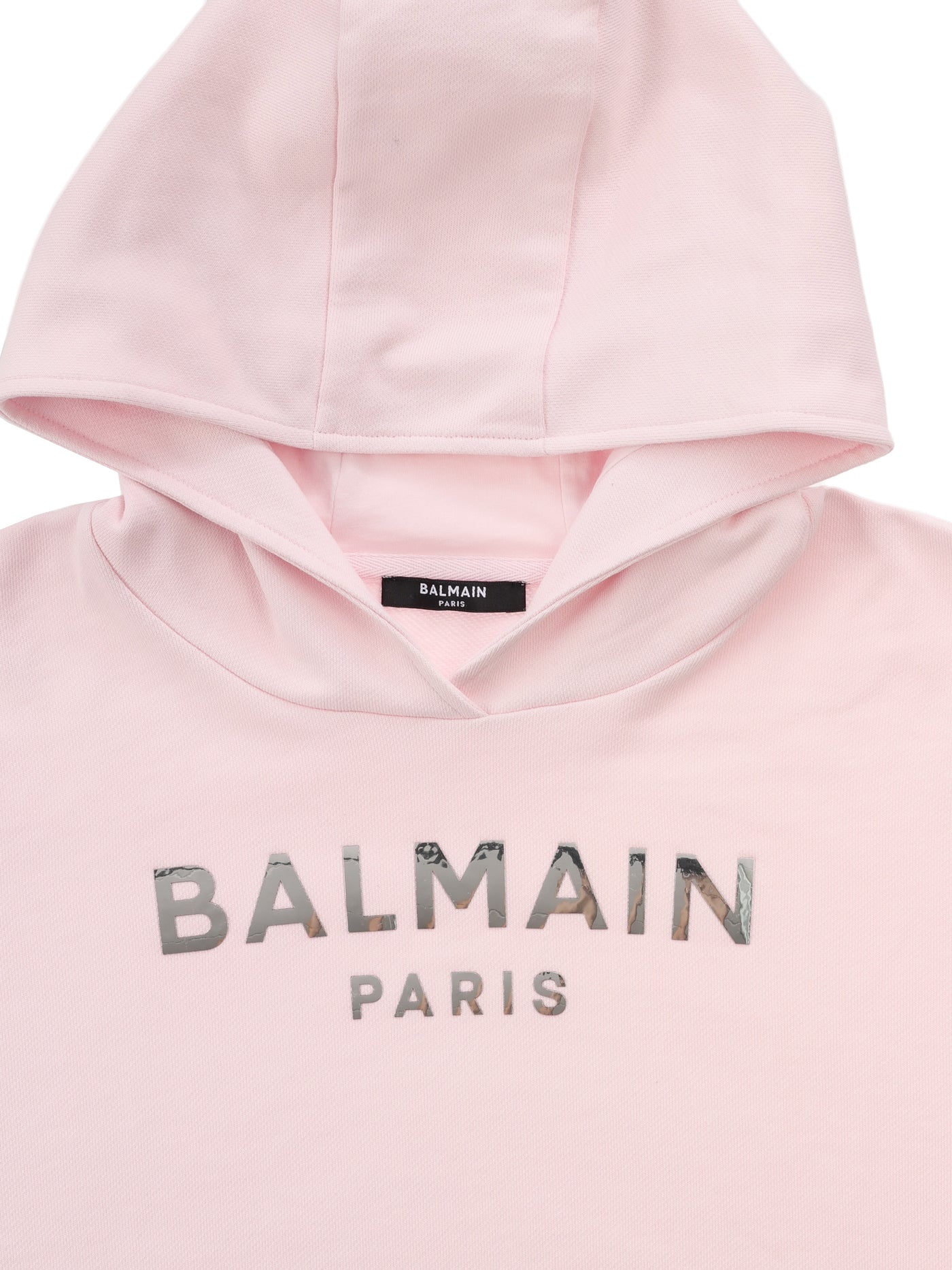 BALMAIN KIDS SWEATSHIRT WITH HOOD