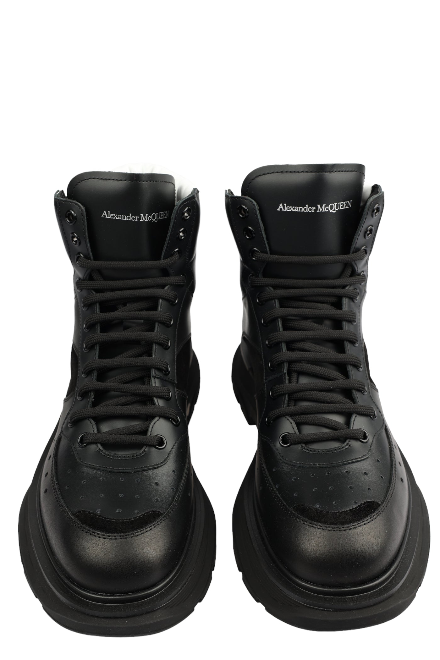 ALEXANDER MCQUEEN LEATHER BOOTS