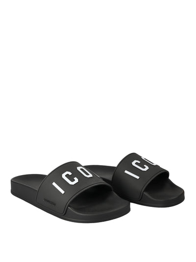 DSQUARED2 BLACK SANDAL 