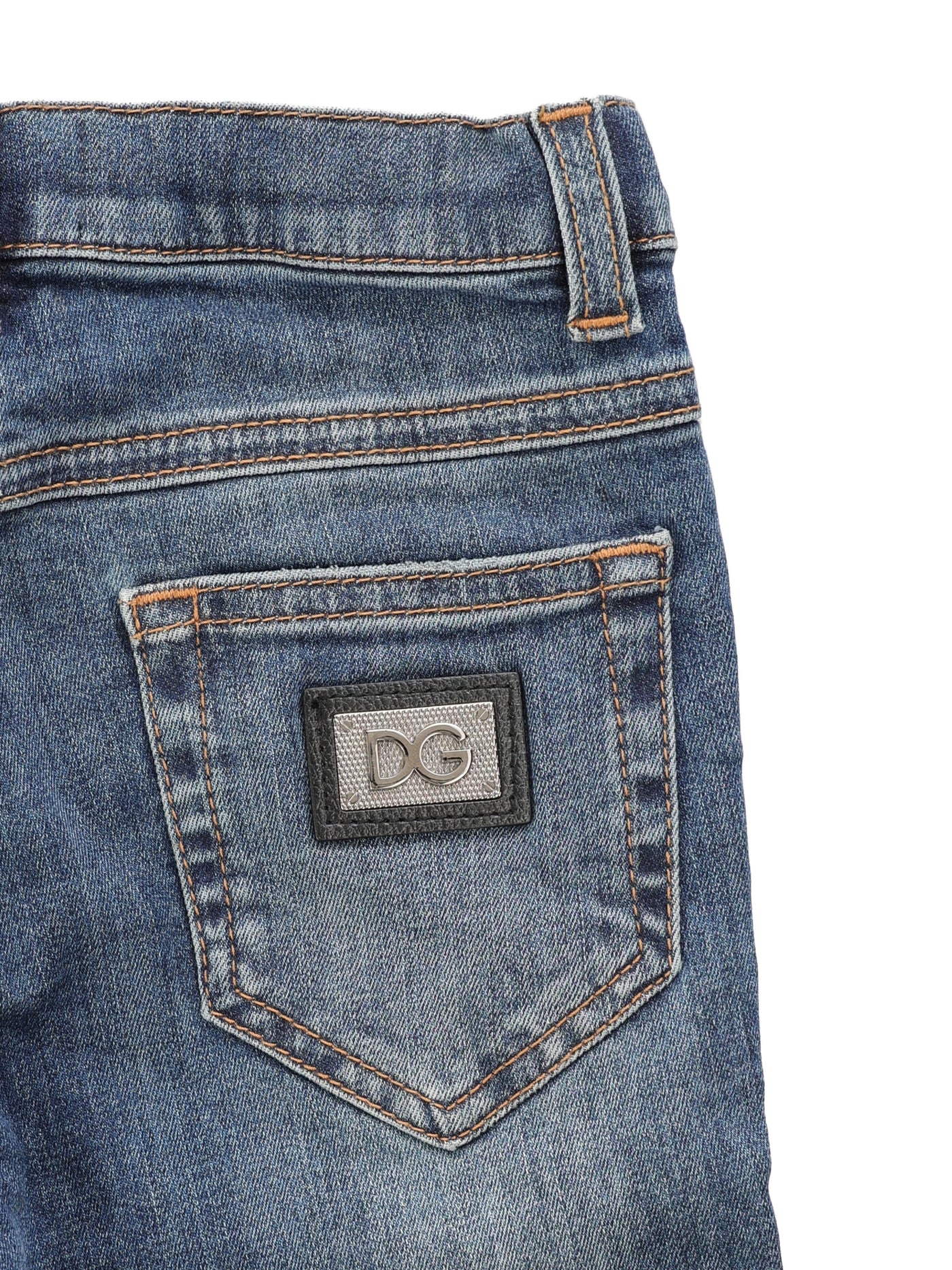 DOLCE & GABBANA KIDS JEANS PANTS