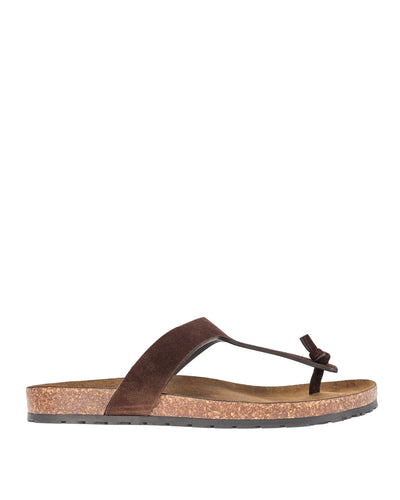 SAINT LAURENT JIMMY FLAT SANDALS