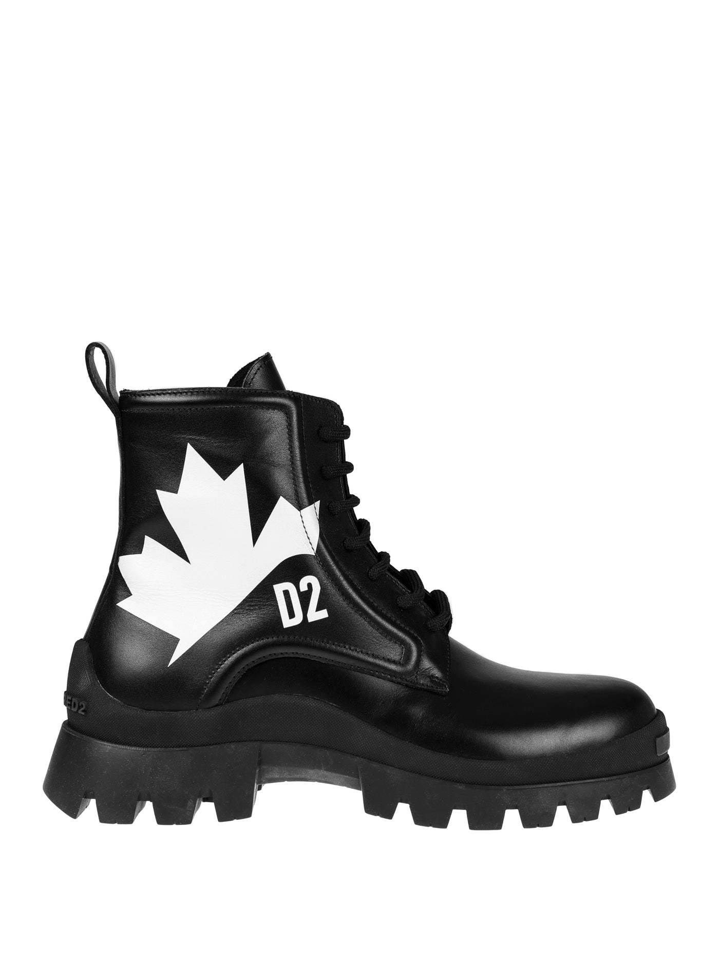 DSQUARED2 LEATHER ANKLE BOOTS