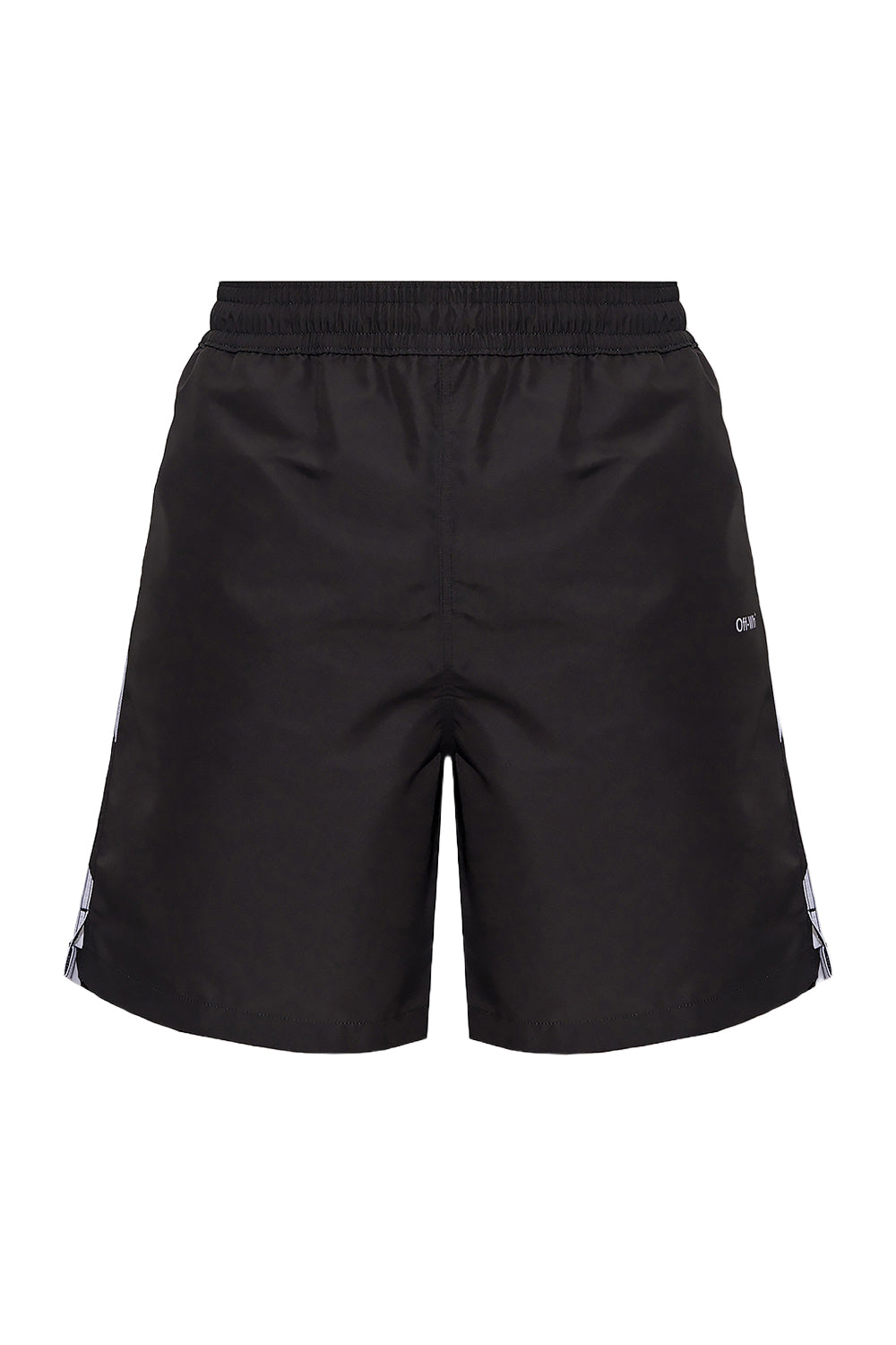 OFF WHITE DIAG SURFER SWIMSHORTS