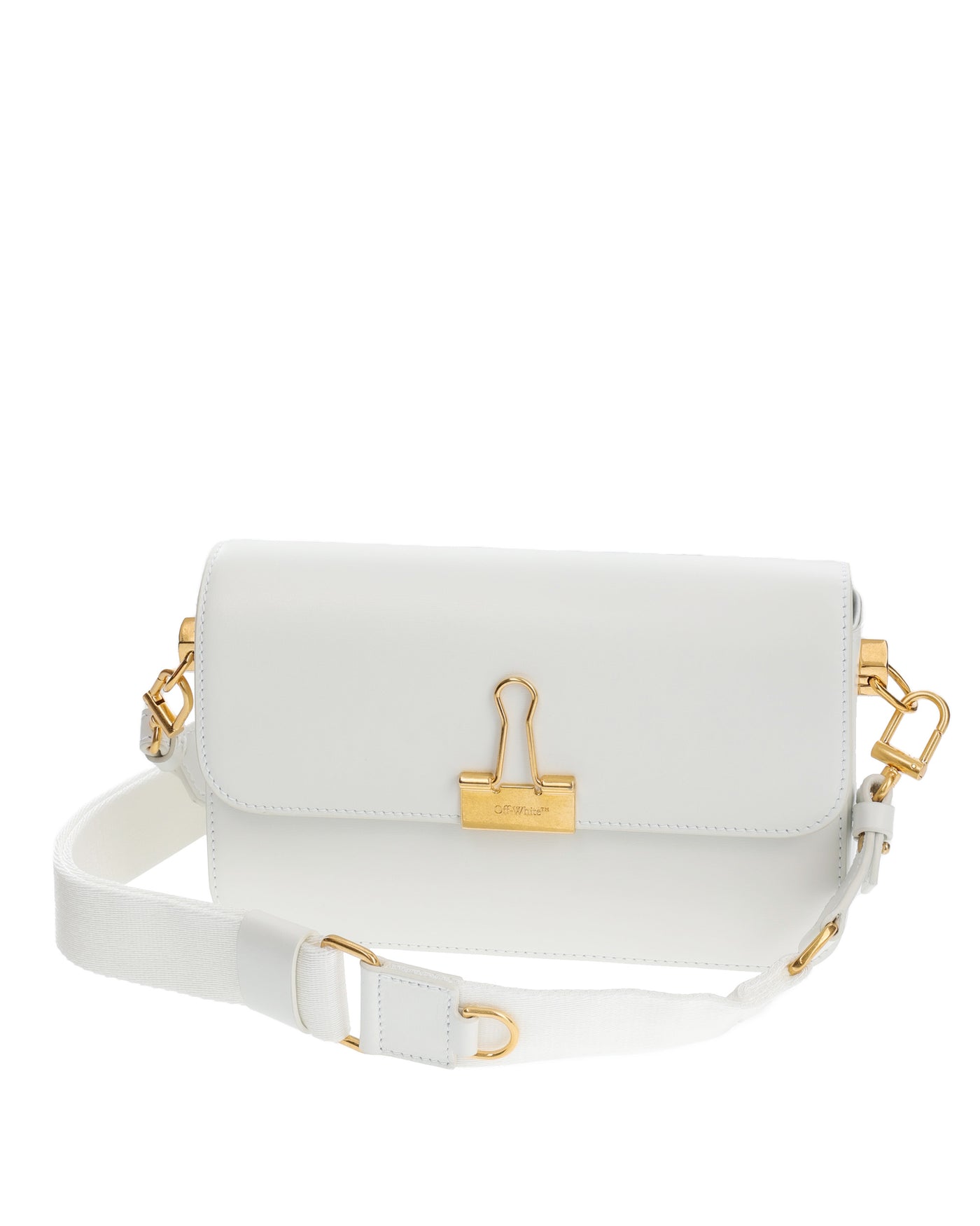 OFF WHITE WHITE SHOULDER BAG 