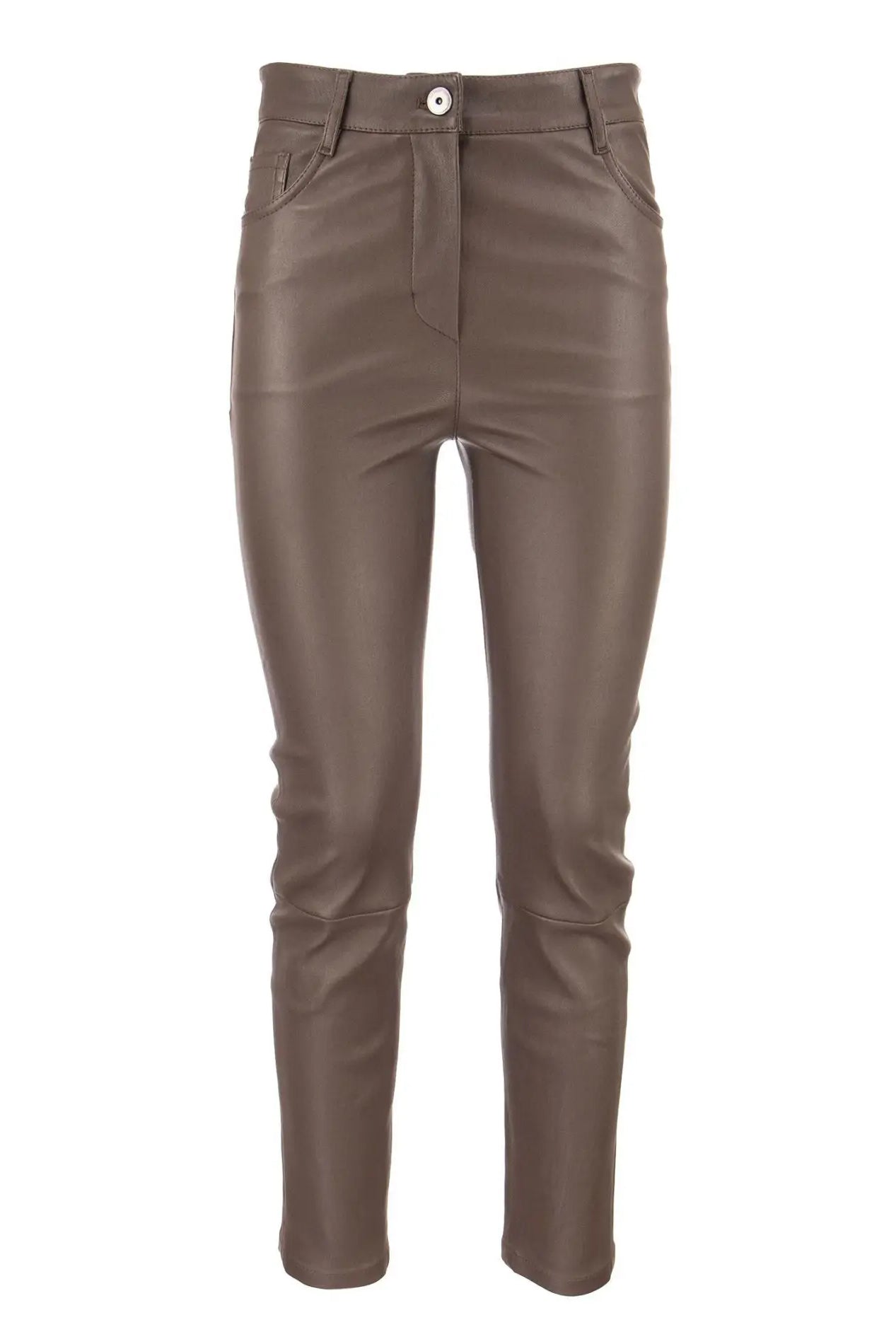 BRUNELLO CUCINELLI LEATHER PANTS