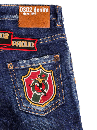 DSQUARED2 KIDS DENIM TROUSERS