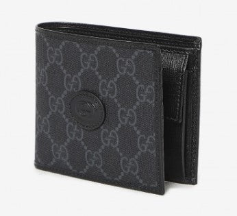 GUCCI GG-CANVAS LOGO-PATCH WALLET