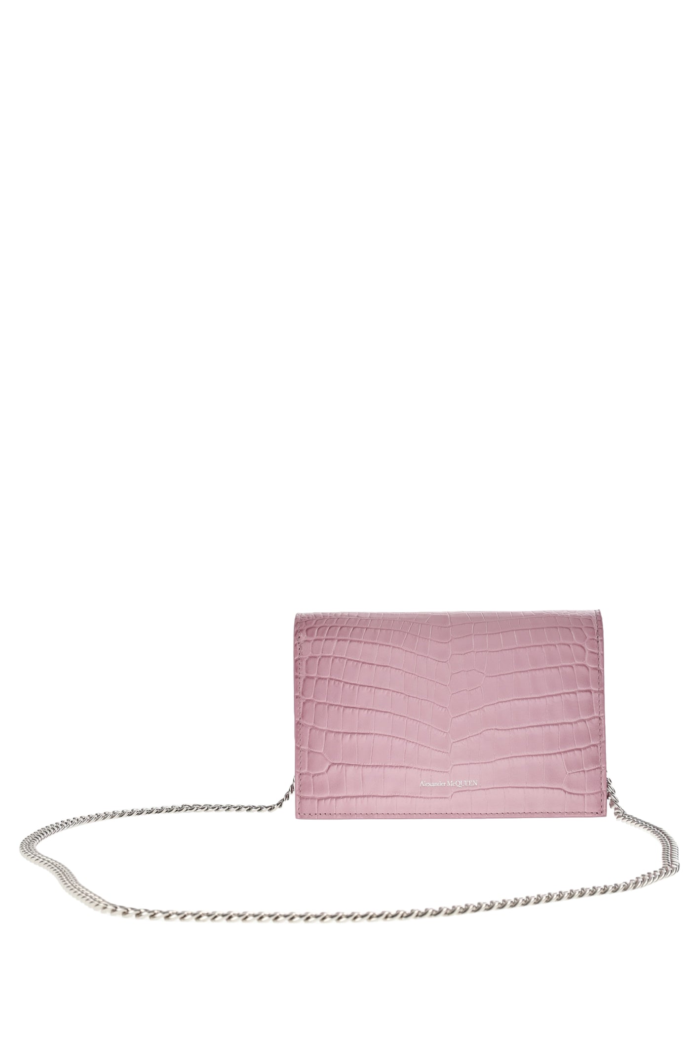 ALEXANDER MCQUEEN SKULL LILAC SHOULDER BAG 