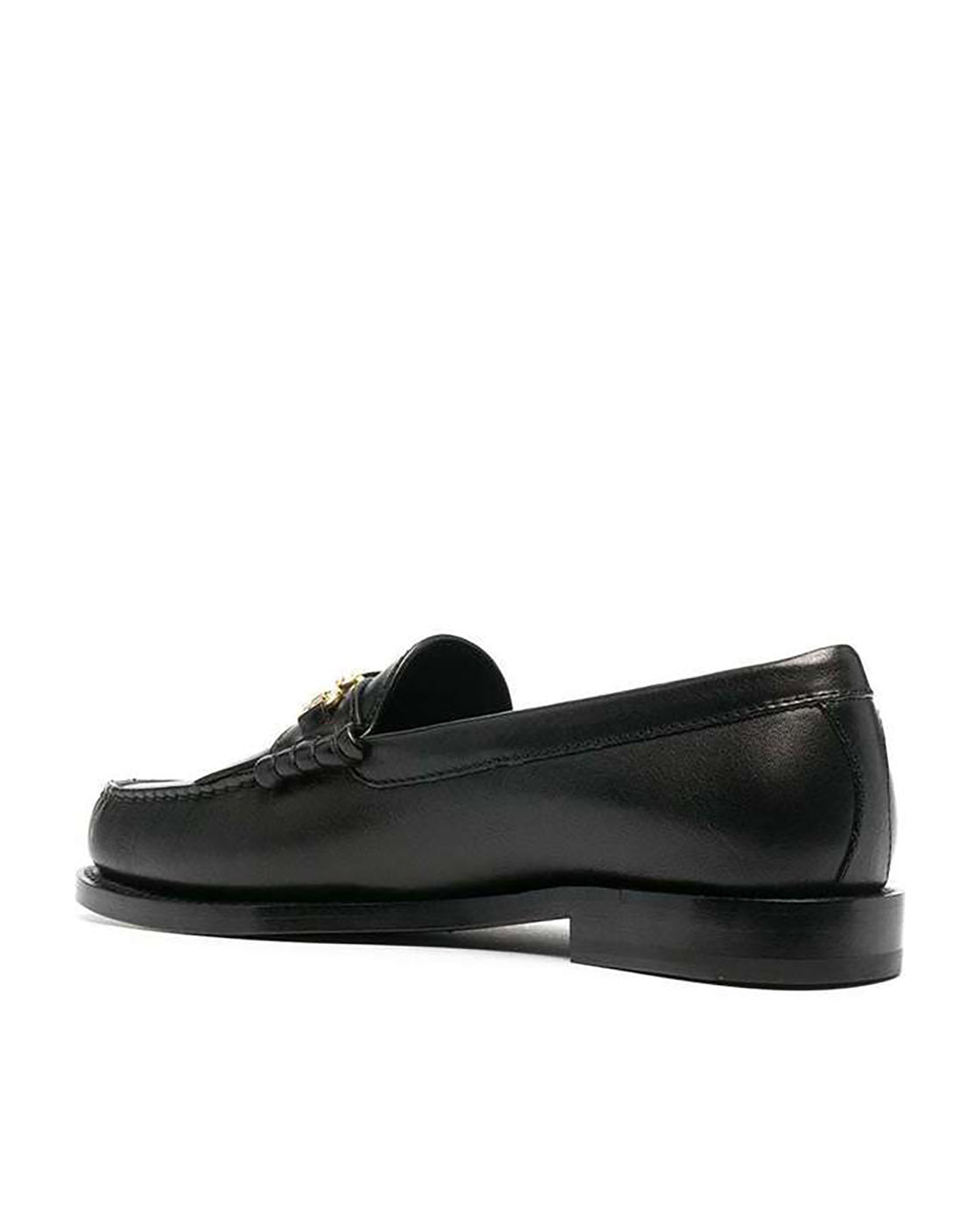 CELINE LEATHER SULKY LOAFER WITH FRINGES