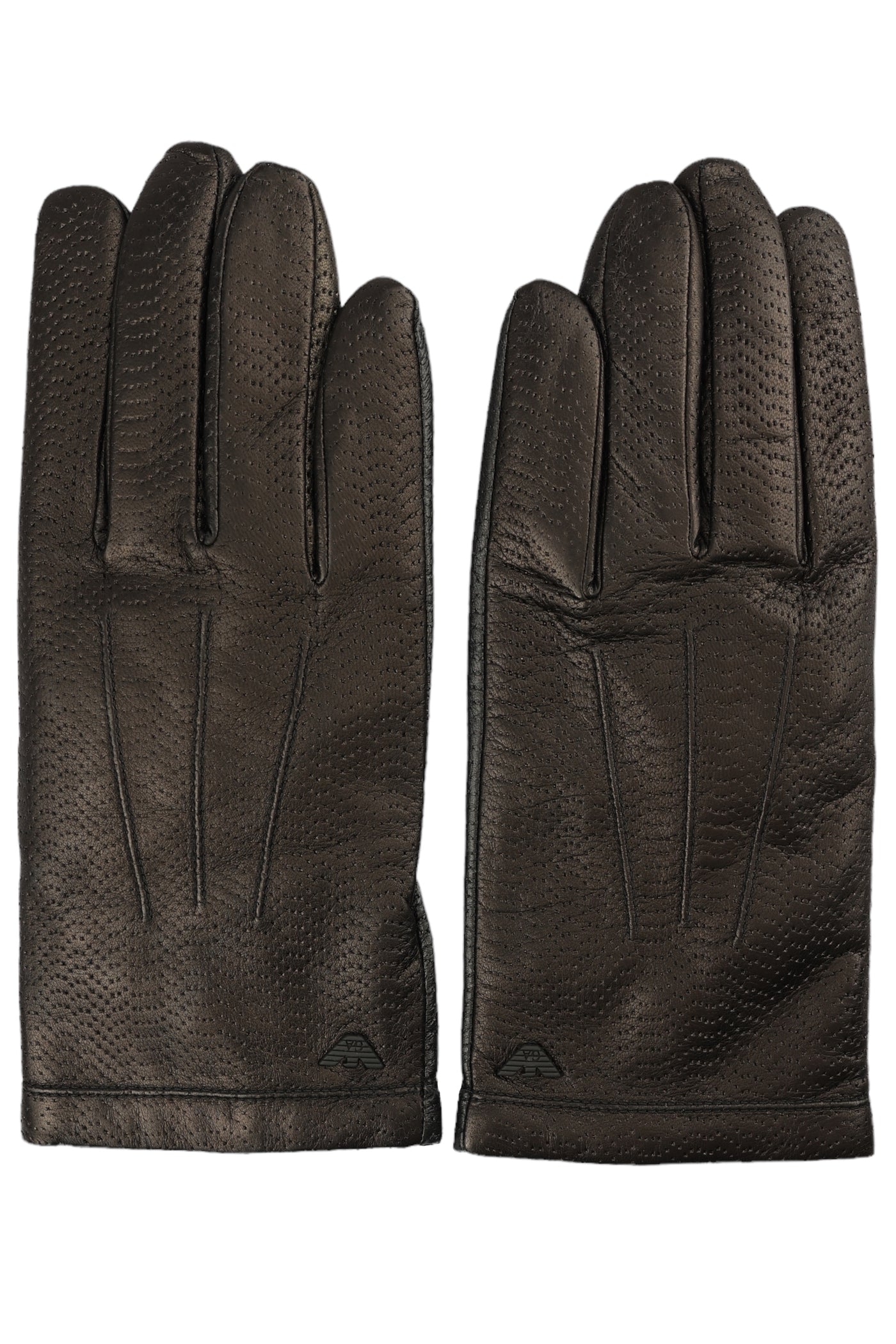 EMPORIO ARMANI LEATHER GLOVES