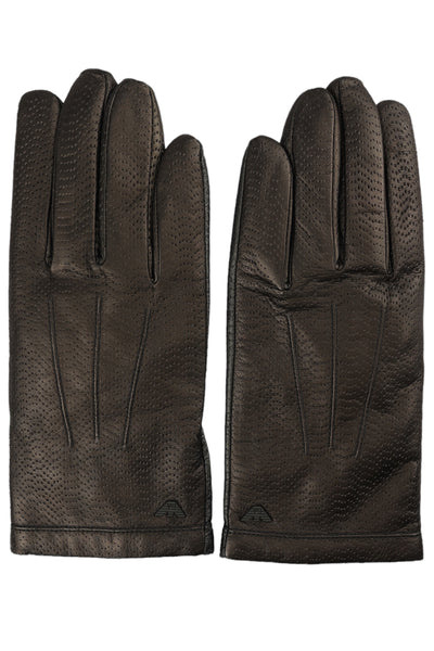 EMPORIO ARMANI LEATHER GLOVES