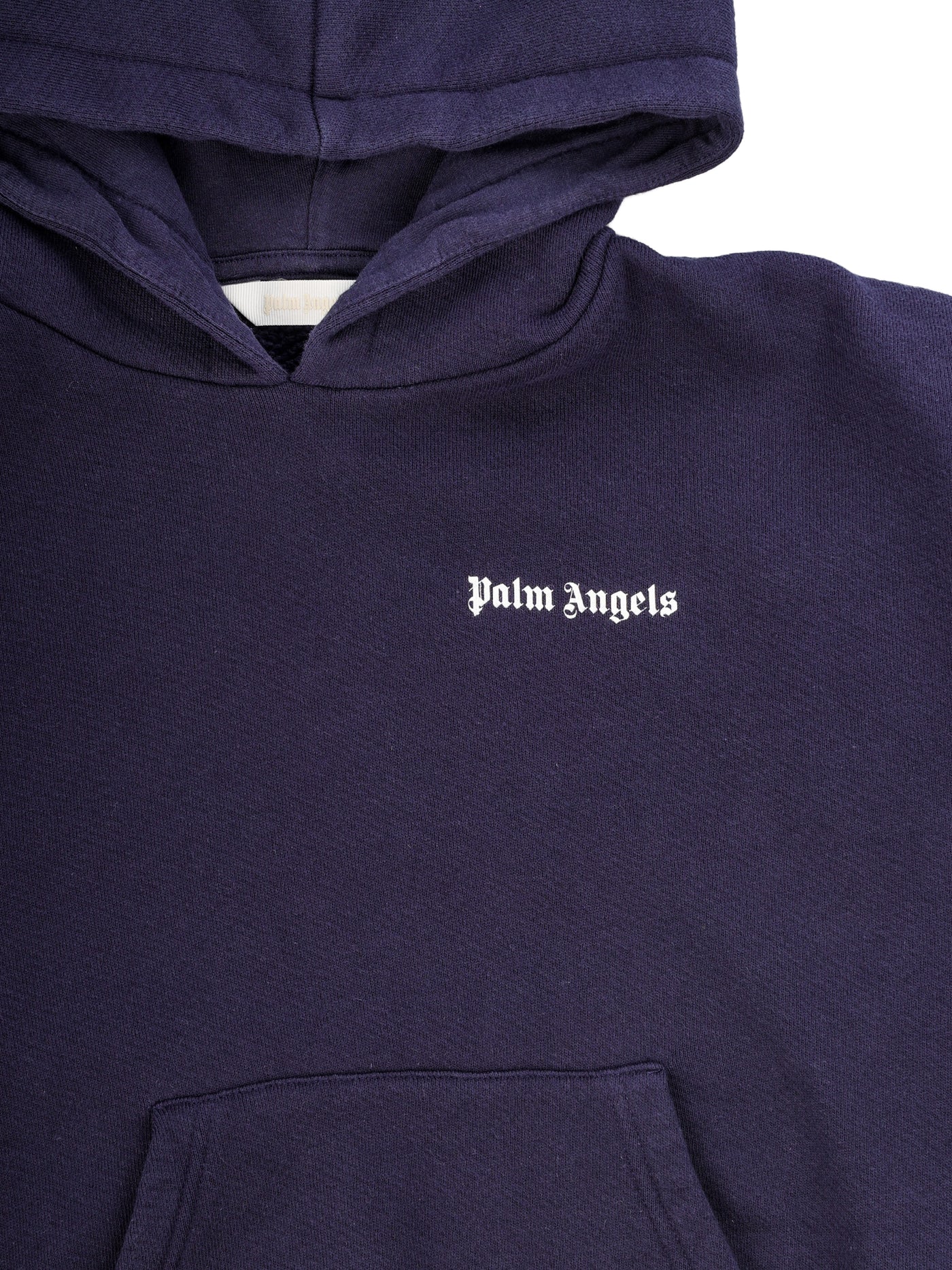 PALM ANGELS KIDS LOGO SWEATSHIRT WITH HOOD