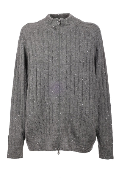 BRUNELLO CUCINELLI PULLOVER ZIP