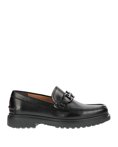 SALVATORE FERRAGAMO BLACK MULES 