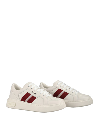 BALLY STYLE CODE WHITE SNEAKERS