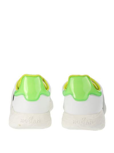 HOGAN FLUO GREEN SNEAKERS 