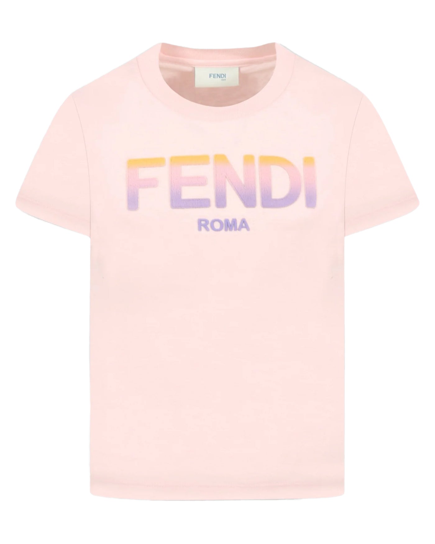 FENDI KIDS LOGO T-SHIRT