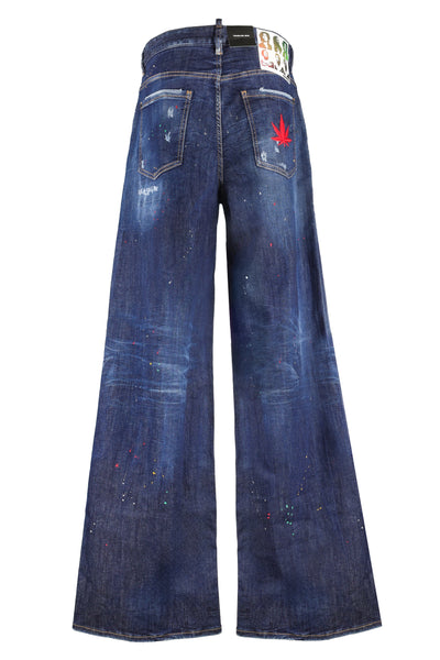 DSQUARED2 BLUE JEANS TROUSERS 