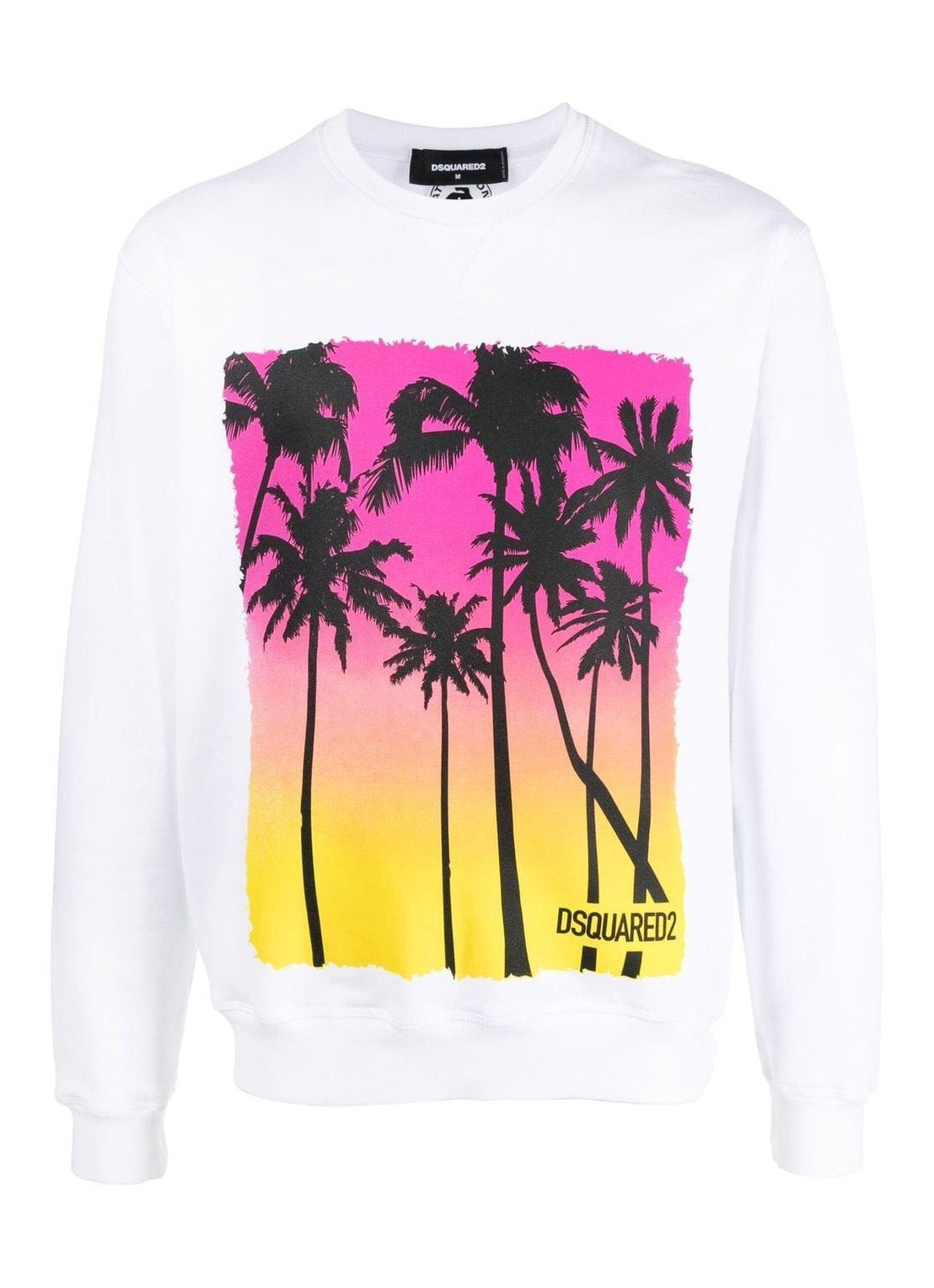 DSQUARED2 WHITE SWEATSHIRT