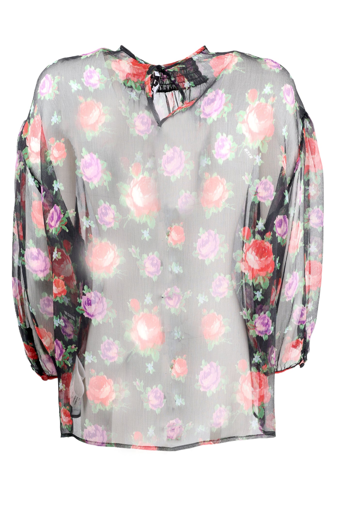 MSGM SILK BLOUSE