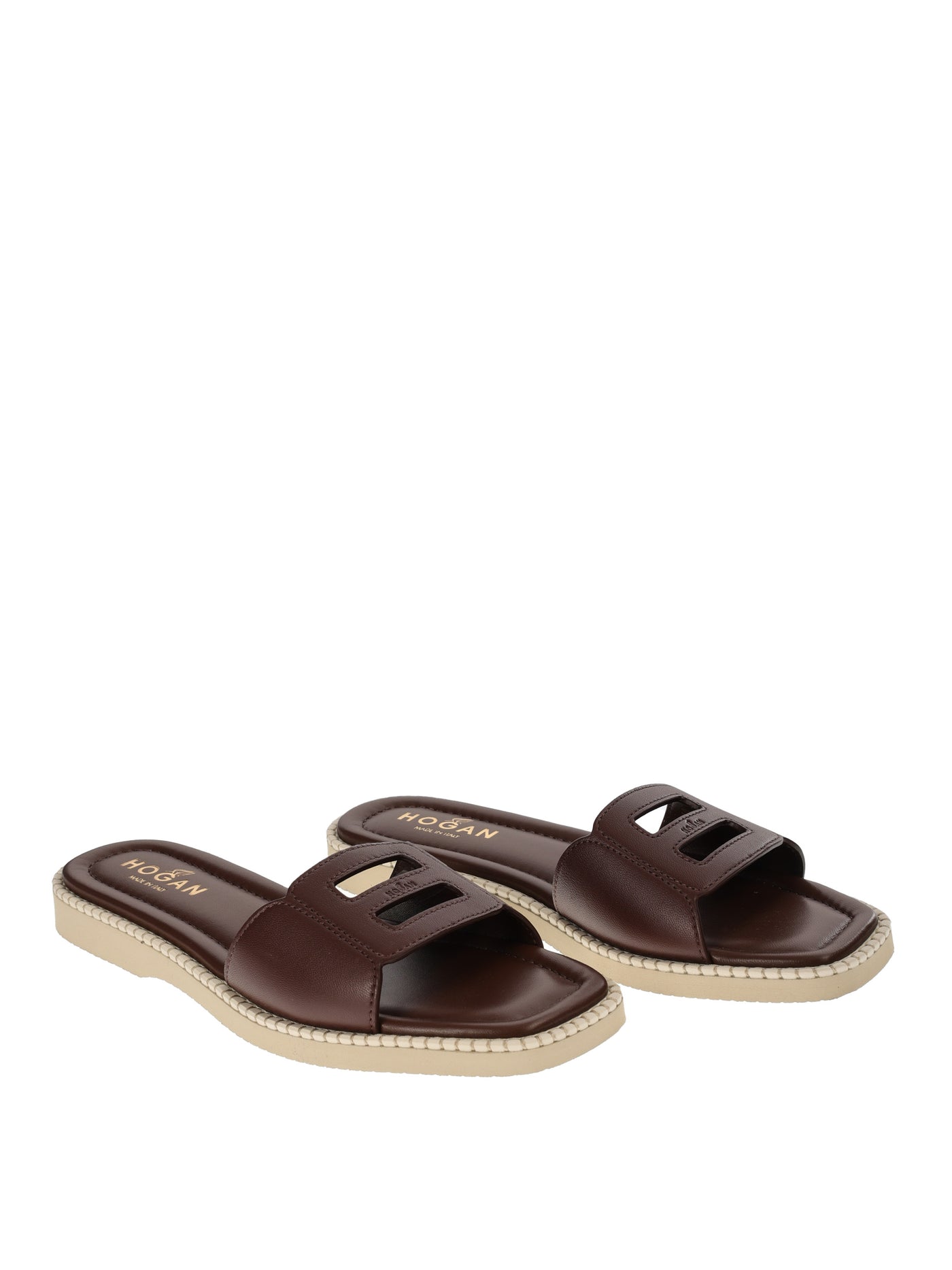 HOGAN BROWN SANDAL