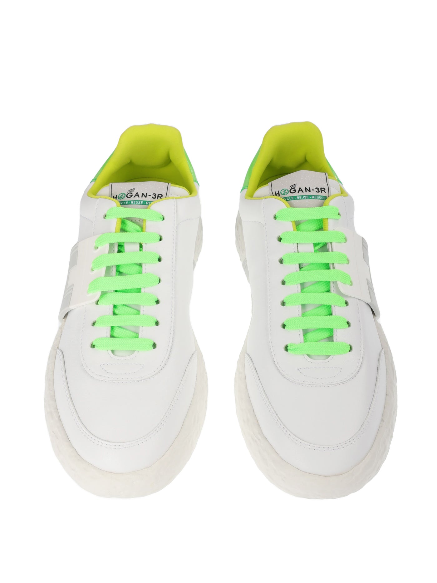 HOGAN FLUO GREEN SNEAKERS 