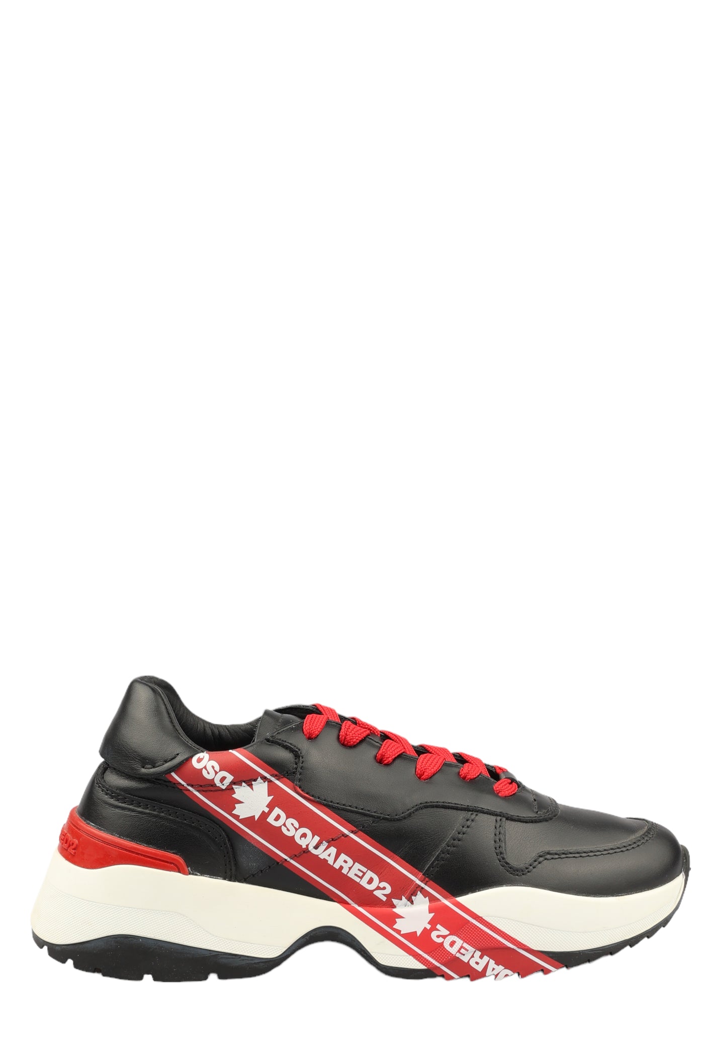 DSQUARED2 LEATHER SNEAKERS