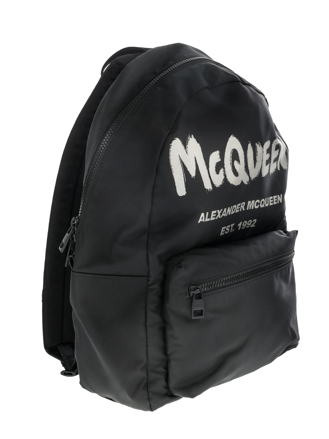 ALEXANDER MCQUEEN BLACK BACKPACK 